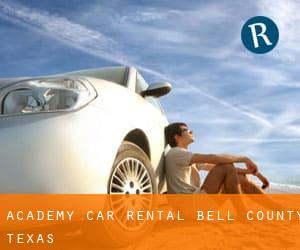 Academy car rental (Bell County, Texas)