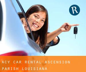 Acy car rental (Ascension Parish, Louisiana)