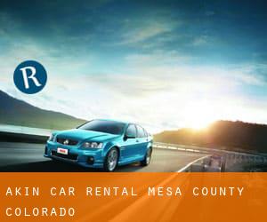 Akin car rental (Mesa County, Colorado)