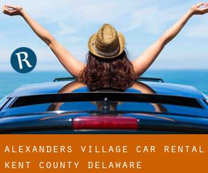 Alexanders Village car rental (Kent County, Delaware)
