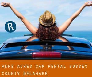 Anne Acres car rental (Sussex County, Delaware)