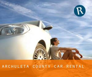 Archuleta County car rental