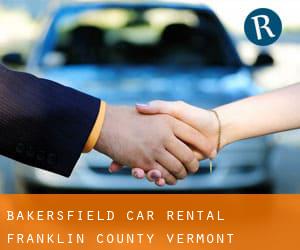 Bakersfield car rental (Franklin County, Vermont)