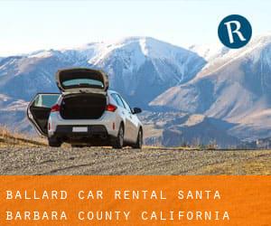 Ballard car rental (Santa Barbara County, California)