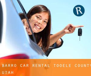 Barro car rental (Tooele County, Utah)