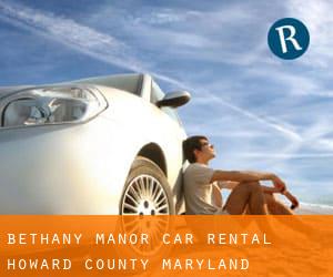 Bethany Manor car rental (Howard County, Maryland)