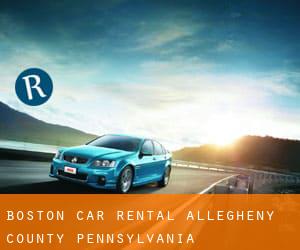 Boston car rental (Allegheny County, Pennsylvania)