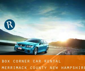 Box Corner car rental (Merrimack County, New Hampshire)