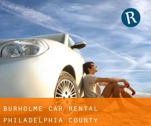 Burholme car rental (Philadelphia County, Pennsylvania)
