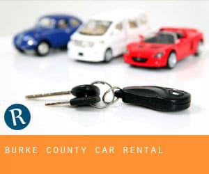 Burke County car rental