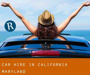 Car Hire in California (Maryland)