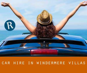 Car Hire in Windermere Villas