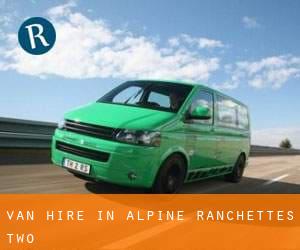 Van Hire in Alpine Ranchettes Two