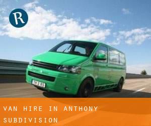 Van Hire in Anthony Subdivision