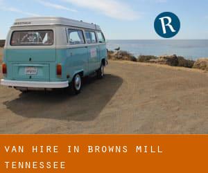 Van Hire in Browns Mill (Tennessee)