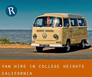 Van Hire in College Heights (California)