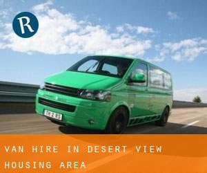 Van Hire in Desert View Housing Area