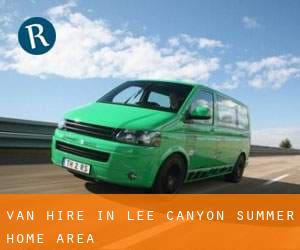 Van Hire in Lee Canyon Summer Home Area