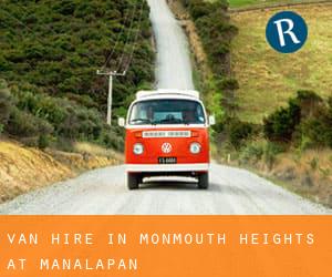 Van Hire in Monmouth Heights at Manalapan