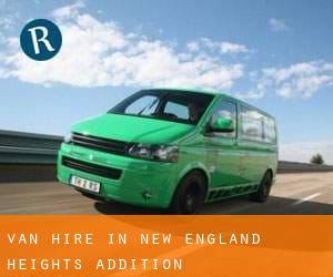 Van Hire in New England Heights Addition