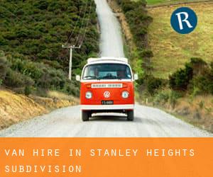 Van Hire in Stanley Heights Subdivision