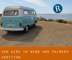 Van Hire in Webb and Palmers Addition