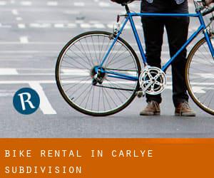 Bike Rental in Carlye Subdivision