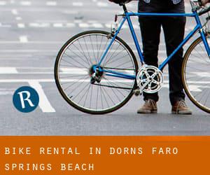 Bike Rental in Dorns Faro Springs Beach