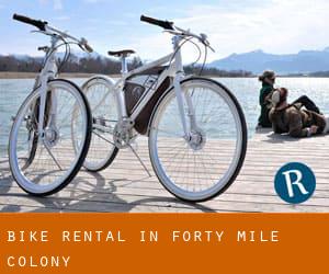Bike Rental in Forty Mile Colony