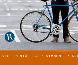 Bike Rental in P Simmons Place