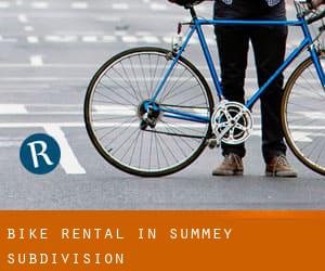Bike Rental in Summey Subdivision