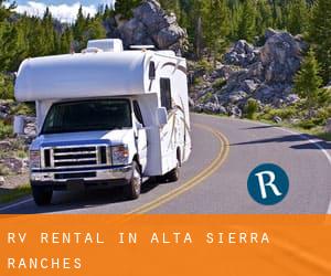 RV Rental in Alta Sierra Ranches