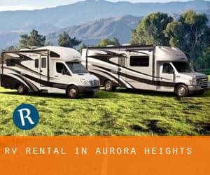 RV Rental in Aurora Heights