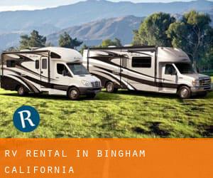 RV Rental in Bingham (California)