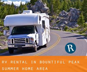 RV Rental in Bountiful Peak Summer Home Area