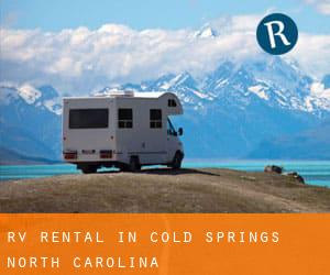 RV Rental in Cold Springs (North Carolina)
