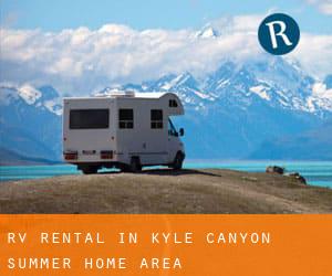RV Rental in Kyle Canyon Summer Home Area