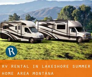 RV Rental in Lakeshore Summer Home Area (Montana)