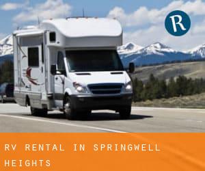 RV Rental in Springwell Heights