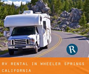 RV Rental in Wheeler Springs (California)