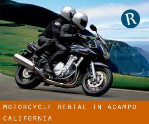Motorcycle Rental in Acampo (California)