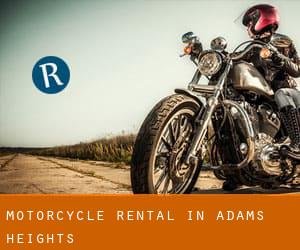 Motorcycle Rental in Adams Heights