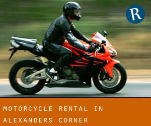 Motorcycle Rental in Alexanders Corner