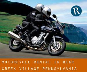 Motorcycle Rental in Bear Creek Village (Pennsylvania)