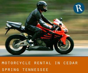 Motorcycle Rental in Cedar Spring (Tennessee)