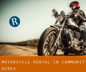 Motorcycle Rental in Community Acres