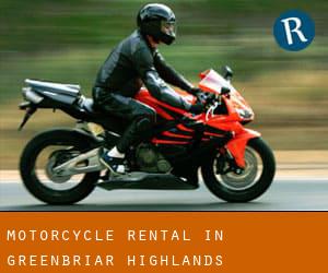 Motorcycle Rental in Greenbriar Highlands