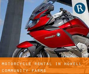 Motorcycle Rental in Howell Community Farms