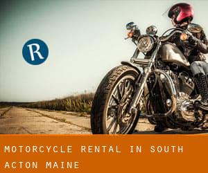 Motorcycle Rental in South Acton (Maine)