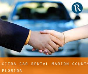 Citra car rental (Marion County, Florida)